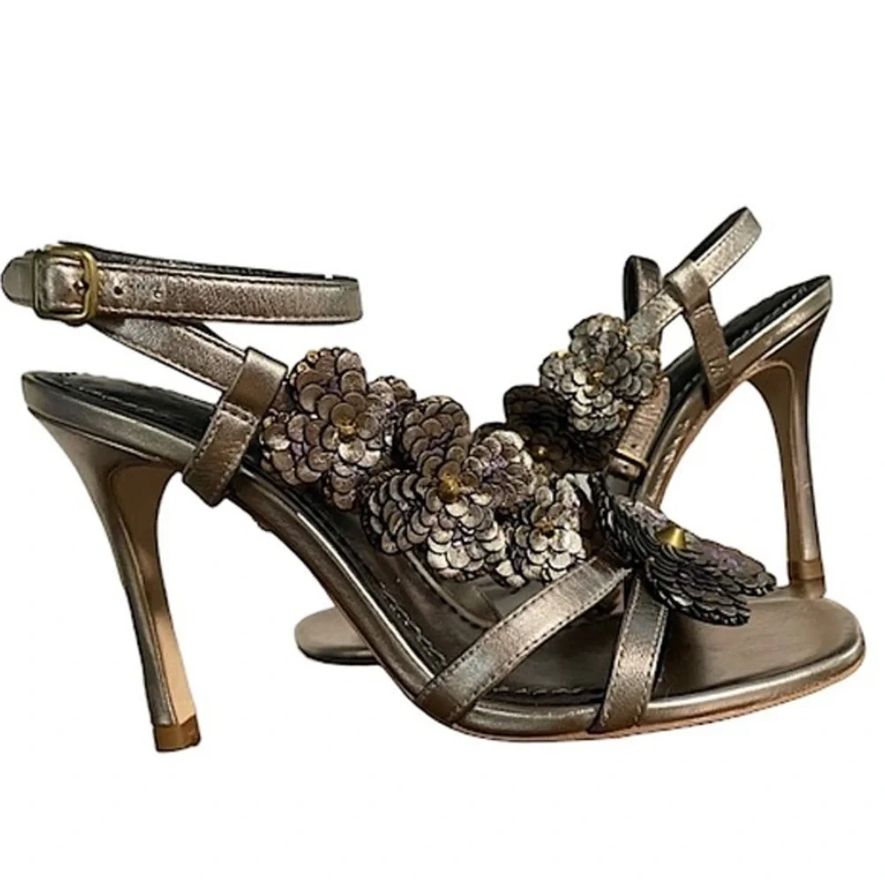 Coach High Heel Sandals Size 8